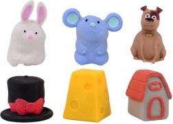 Flip-and-Change Wende-Tierchen – gummierte verwandelbare Spielzeuge