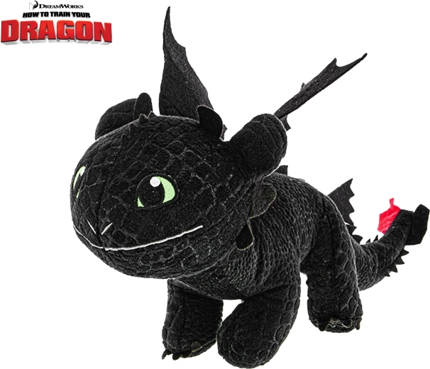 Plüschdrache Ohnezahn – Drachenzähmen leicht gemacht, 15 cm