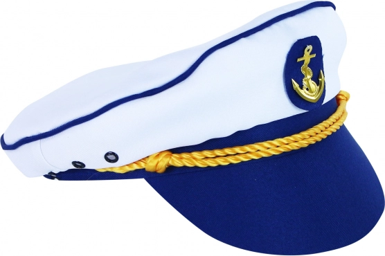 Kinder-Mützen des Seefahrerkapitäns blau