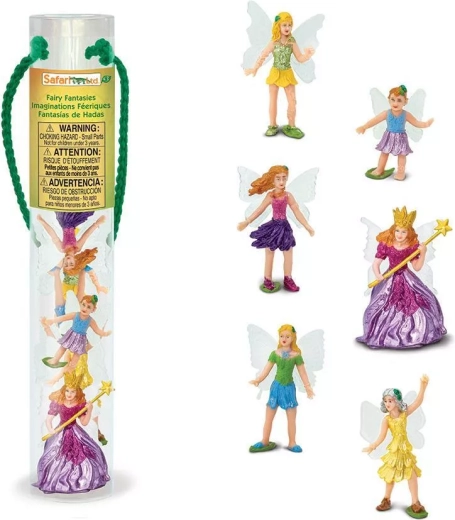 Safari Ltd. Designer-Tube mit Märchenfeen-Figuren