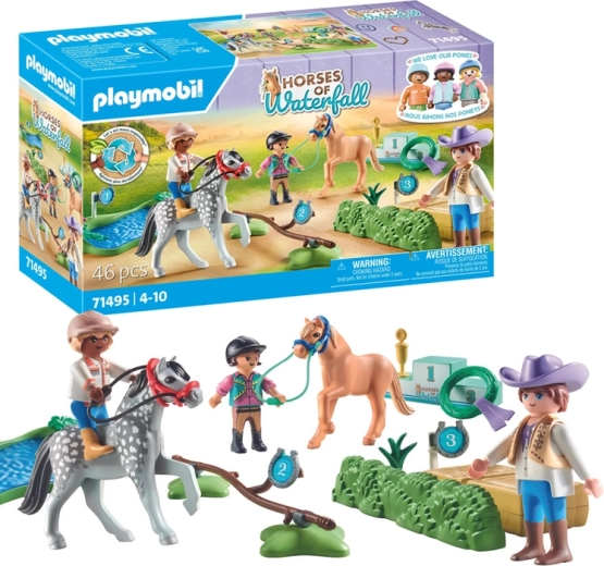 PLAYMOBIL Horses – Ponyturnier Figuren-Set