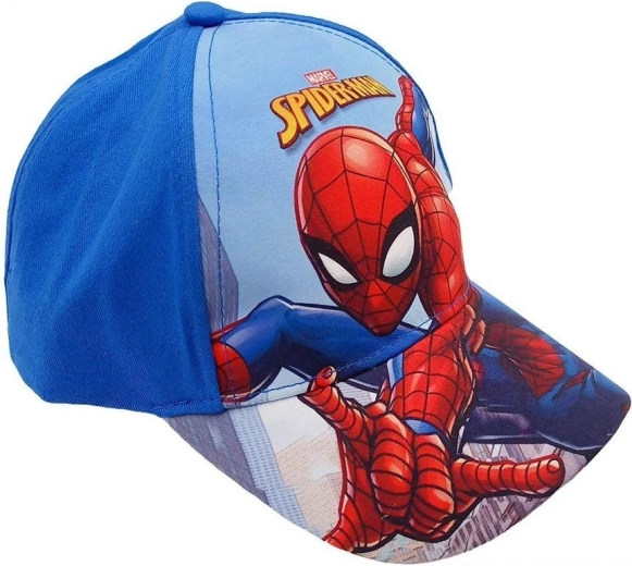 Blaue Spiderman-Kappe