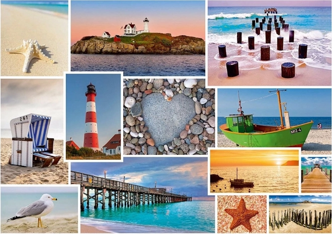 Puzzle Am Meer 1000 Teile SCHMIDT