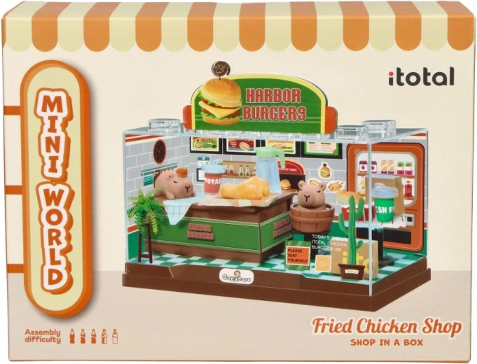 i-Total Mini-Burgerrestaurant – einzigartiges DIY-Diorama