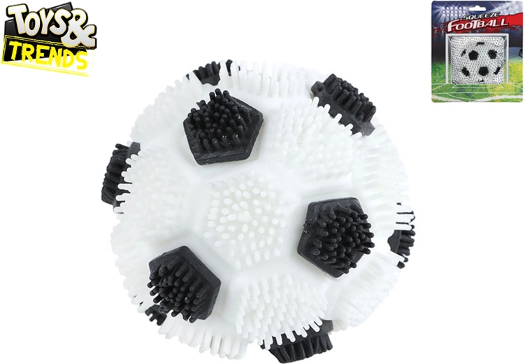 Stretchball mit Fußballmotiv 7 cm