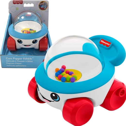 Fisher-Price fahrendes Auto mit hüpfenden Kügelchen für Babys