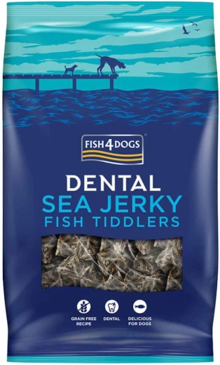 Fish4Dogs Zahnpflege-Snacks für Hunde aus weißem Meeresfisch 575 g