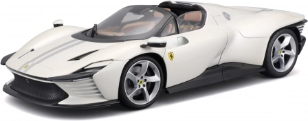 Bburago Ferrari Daytona SP3 1:18 weißes Automodell