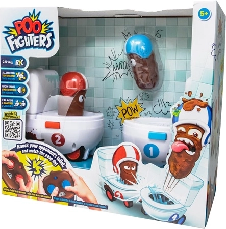 Poo Fighters – ferngesteuertes Toiletten-Duell