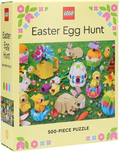 Puzzle LEGO: Ostereiersuche, 500 Teile