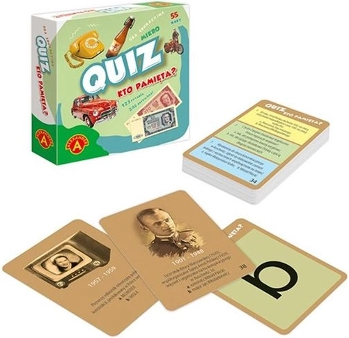 Quiz Kto Pamięta? – Taschen-Lernspiel