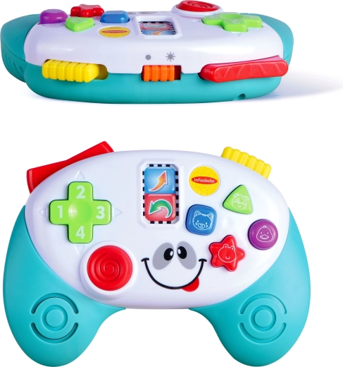 Spielcontroller mit Licht- und Soundeffekten