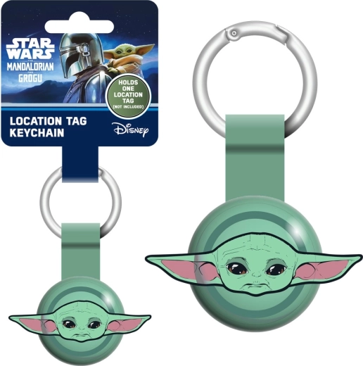 Mandalorian und Grogu Schlüsselanhänger für Locator-Tag