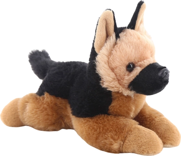 Plüsch Deutscher Schäferhund liegend 25 cm