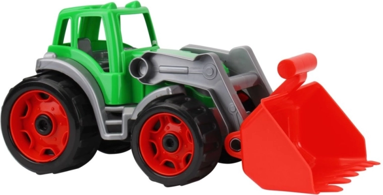 Bagger mit Schaufel – Kunststoff-Baufahrzeug für Kinder