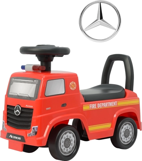 Milly Mally Rutschauto Mercedes-Benz Actros Feuerwehrauto, rot
