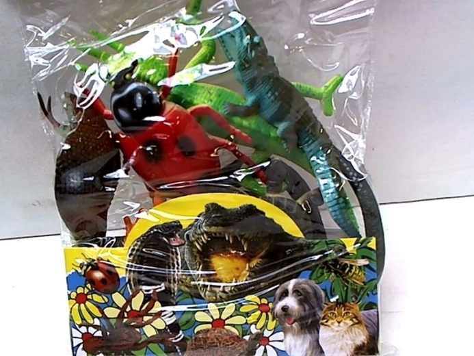 Exotische Tiere – Set mit 6 Figuren