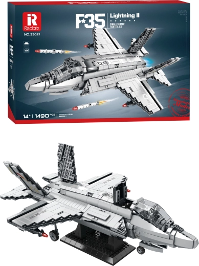 Bausatz Kampfjet F-35 Lightning II (1490 Teile)