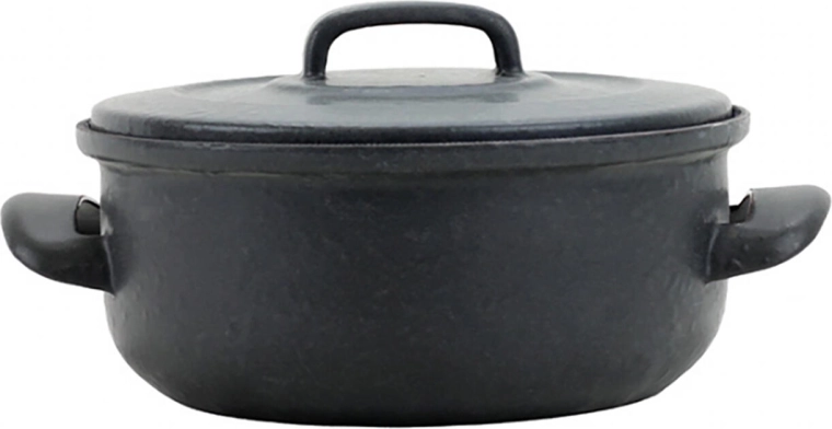 Emaille-Kochtopf mit Deckel 20 cm, 2 l BSE