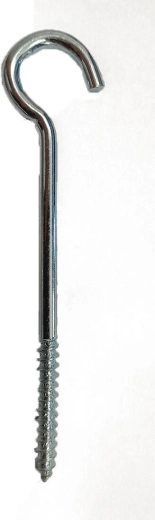 Lüsterhaken 80 × 3,8 mm verzinkt, Packung 150 Stk.