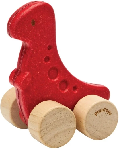 PlanToys Holzauto Dinosaurier Dino Rex – 1 Stück