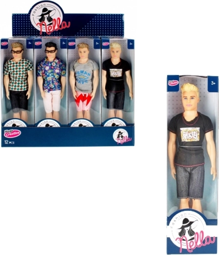 Ken-Puppe mit T-Shirt und Shorts – 1 Stück