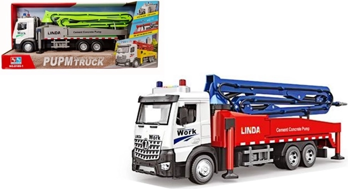 Metall-Betonpumpen-LKW mit Licht und Sound