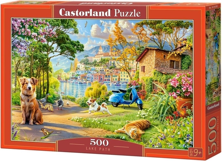 Castorland Puzzle Pfad am See entlang 500 Teile