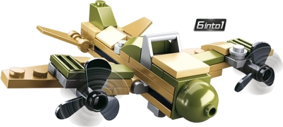Sluban King of Land Force Mini-Bausatz für Kampftechnik Nummer 2