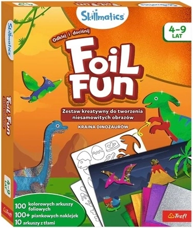Skillmatics Foil Fun Dinosaurierlandschaft – Kreativset mit Folien