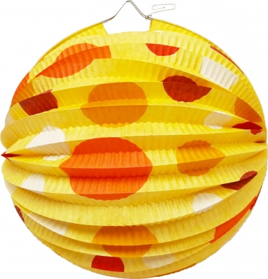Papierlampion Kugel 25 cm
