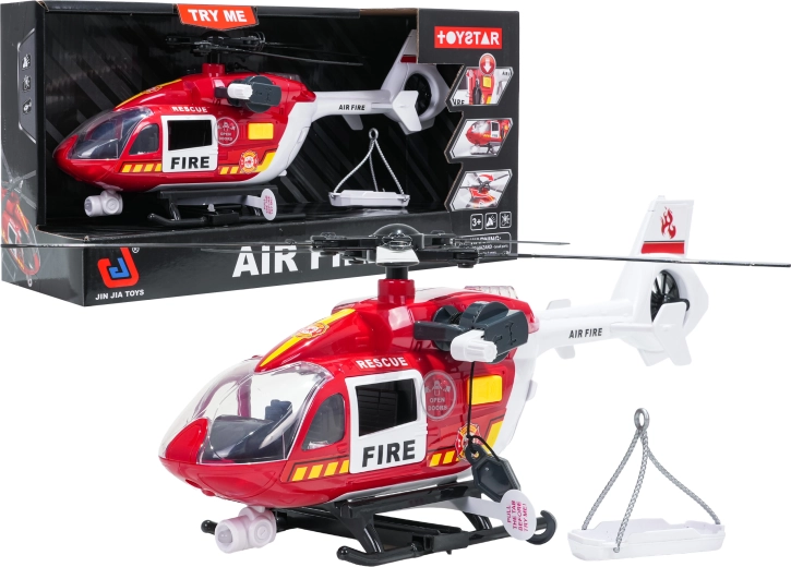 Interaktiver Feuerwehr-Rettungshubschrauber 1:14