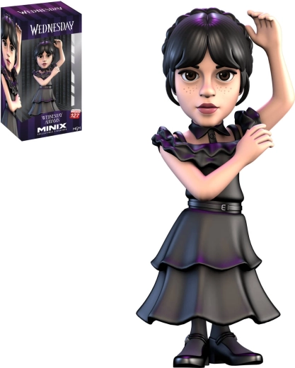 Minix Sammelfigur Wednesday Addams im Ballkleid – 1 Stück