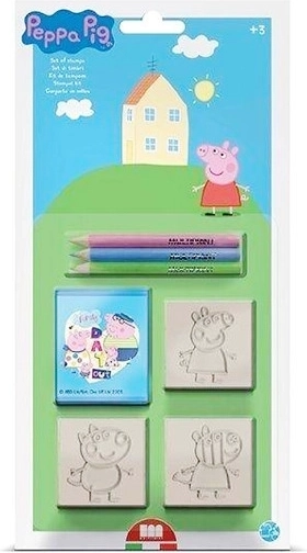 Stempelset PEPPA PIG – 3 Stk.