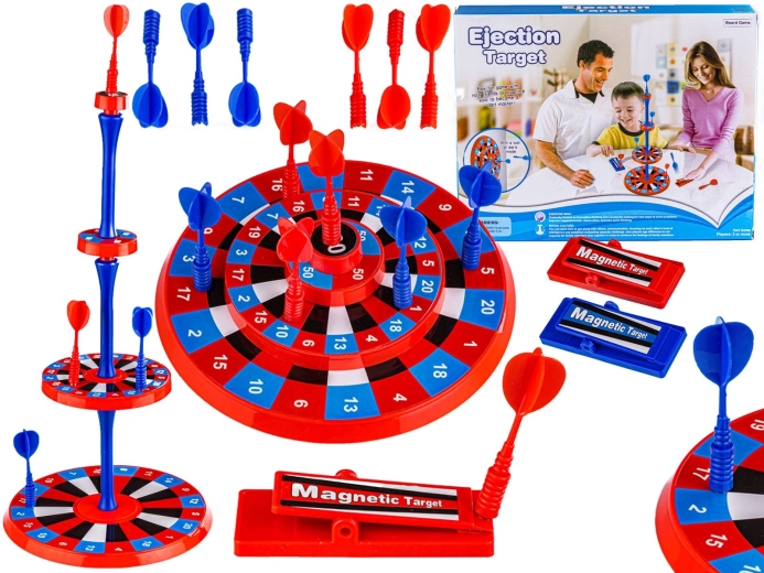 Magnetische Dartscheibe für Kinder (Dart) mit Pfeilen
