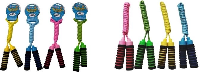 Sporto Buntes Springseil 2,05 m