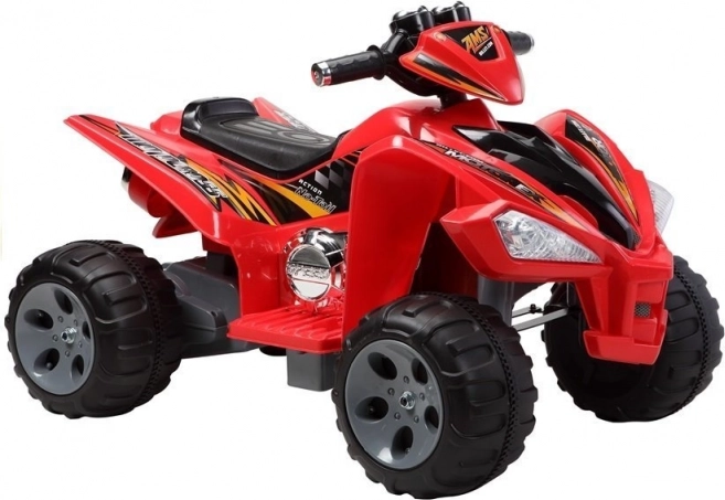 Akku-Quad mit großen Rädern Rot
