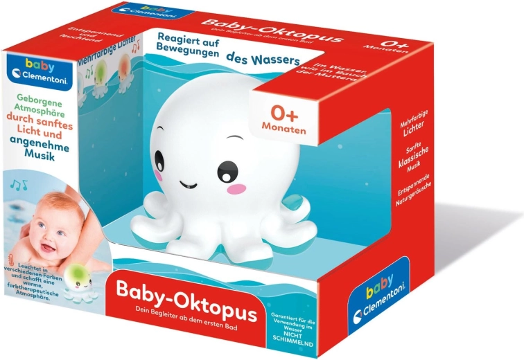 Clementoni Baby-Oktopus für die Badewanne