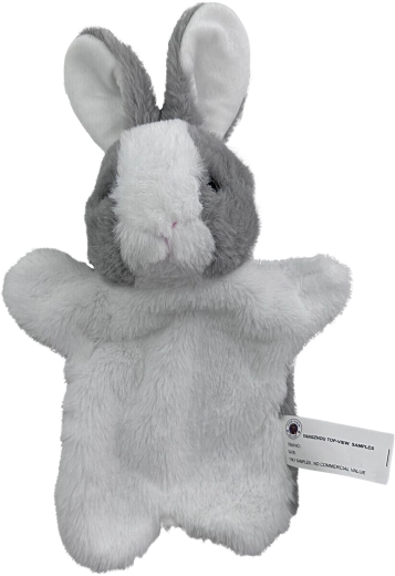 Plüschhandpuppe Hase