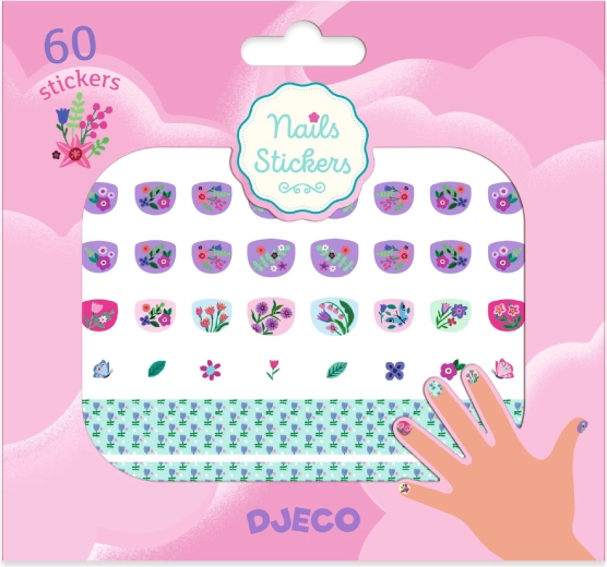 Djeco Nagelsticker Blumen