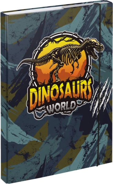 BAAGL Mappen für Schulhefte A4 Dinosaurs World