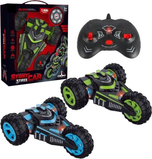 Sparkys amphibisches RC-Stuntauto 4WD mit 360°-Rotation und LED (2,4 GHz)