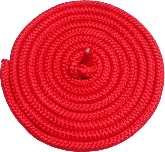 KUBISPORT Gymnastik-Springseil 3 m rot - 1 Stück