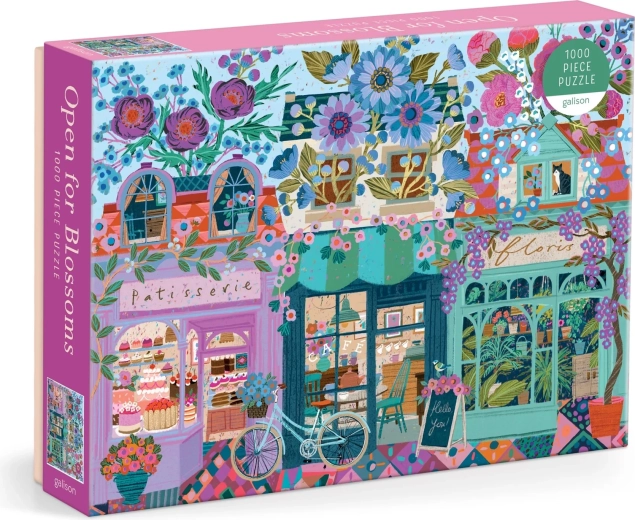 Galison Puzzle „Offen in Blüte“ 1000 Teile