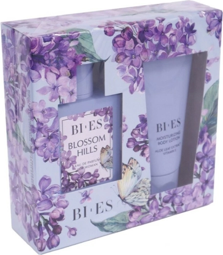 Geschenkset für Frauen BI-ES Blossom Hills – Eau de Parfum 100 ml + Körperlotion 150 ml