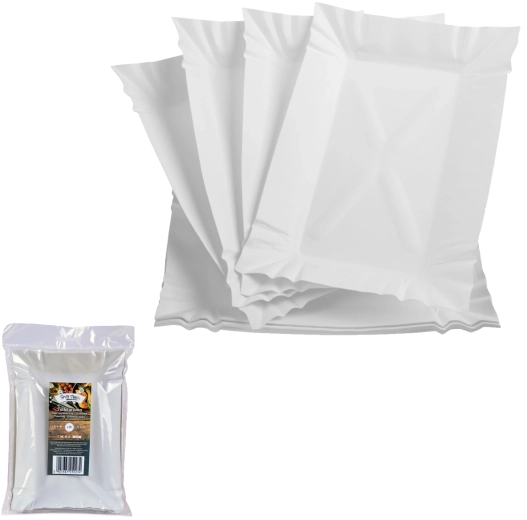 Papier-Einwegteller 20 × 13,5 cm, weiß, 20 Stk.