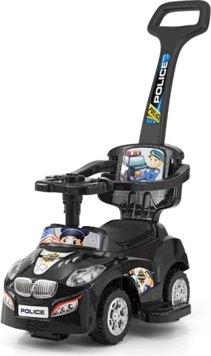 Kinderfahrzeug 2-in-1 MILLY MALLY Happy schwarz