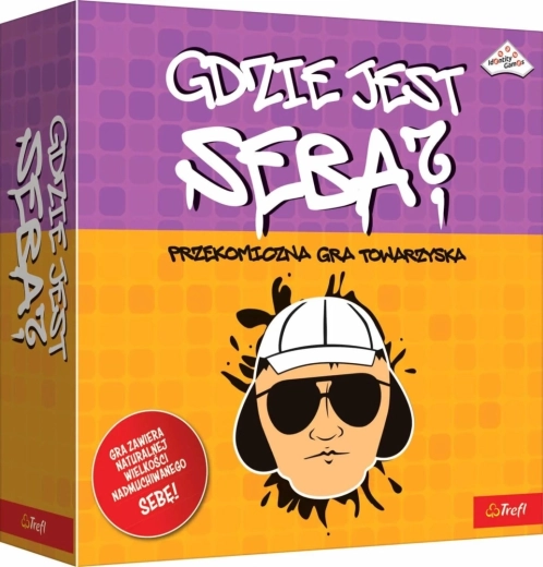 Gesellschaftsspiel Trefl Gdzie jest Seba?