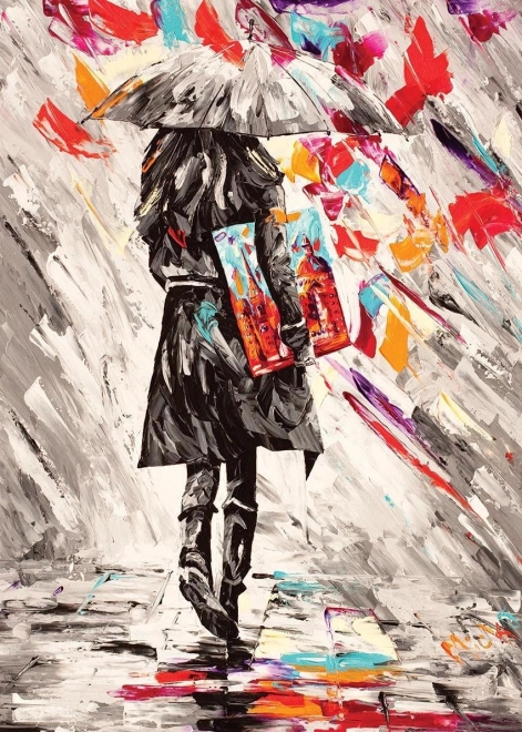 Puzzle Kritik Kunst 500 Teile