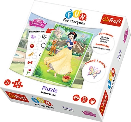 Sensorisches Puzzle Schneewittchen – 15 Teile